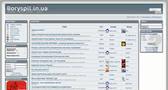 Desktop Screenshot of boryspil.in.ua